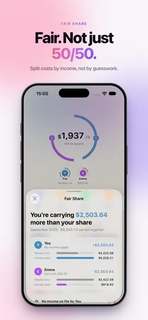 Control: Shared Budget screenshot 2