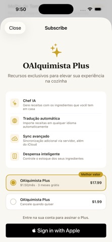 OAlquimista — Recipe Book iPhone screenshot