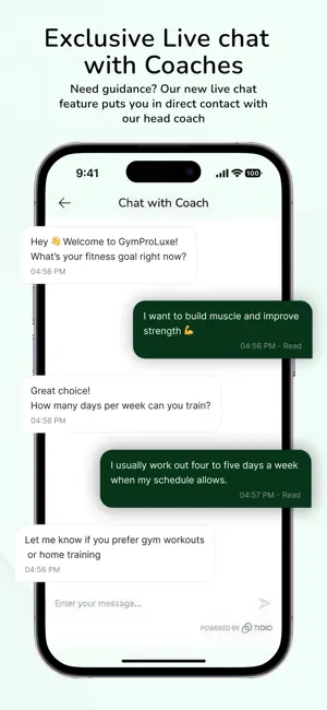 Gymproluxe screenshot 4