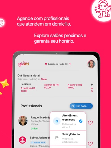 ChameoGLAM iPad screenshot