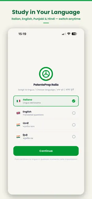 Patente Prep Italian screenshot 3