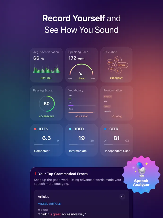 ELSA Speak iPad screenshot 4