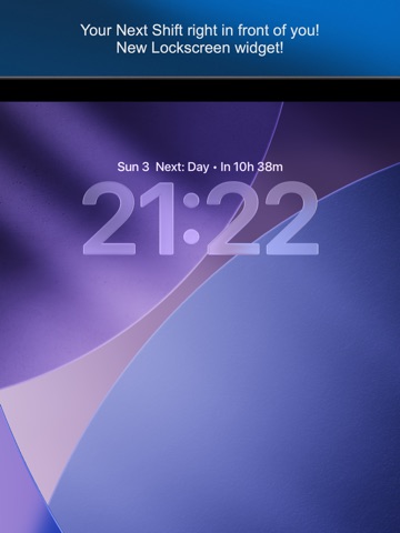 ShiftLens Calendar iPad screenshot