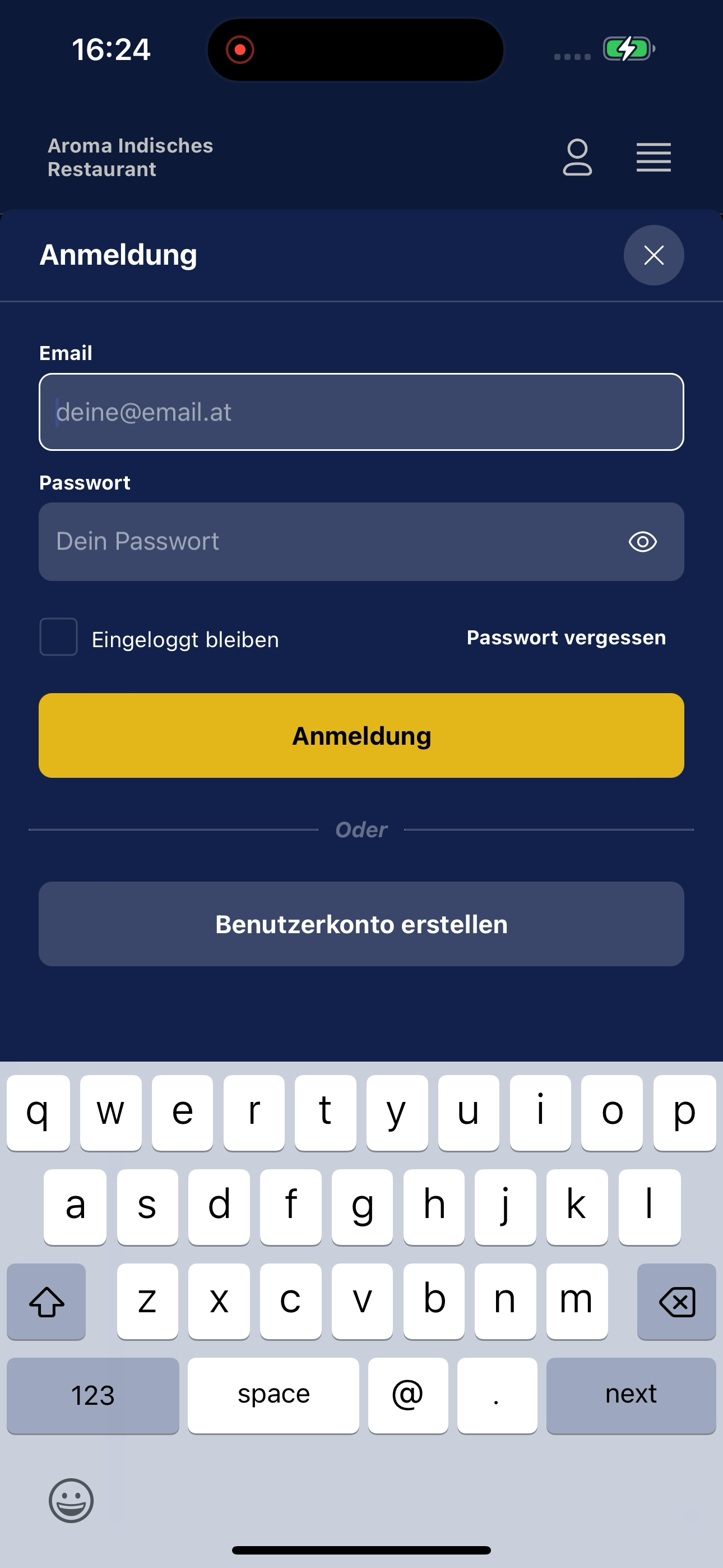 Aroma Indisches Restaurant screenshot 3