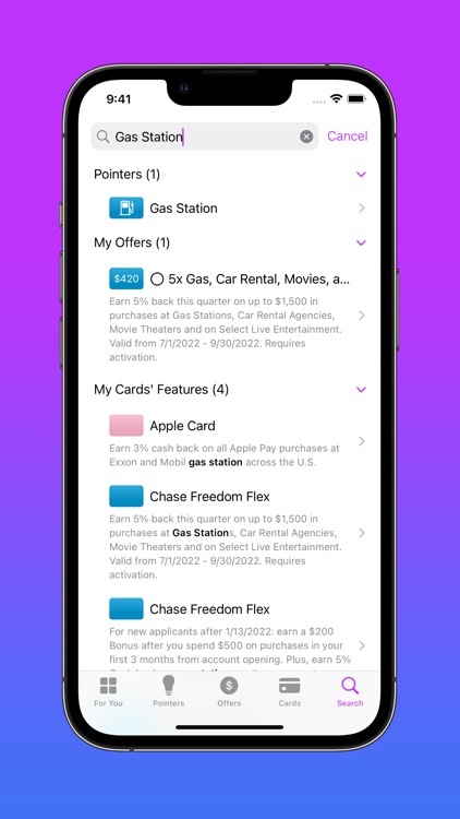 CardPointers for Credit Cards screenshot-8