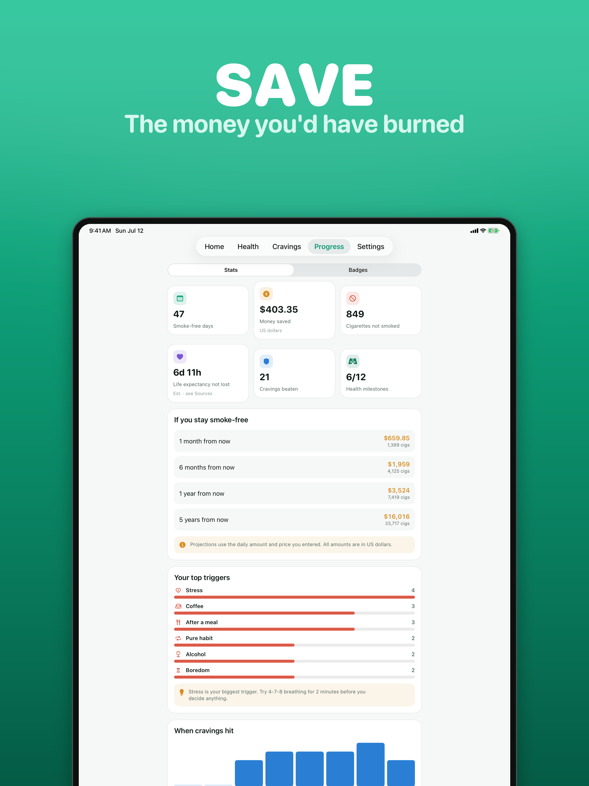 Quit Smoking: Smoke Free screenshot 8