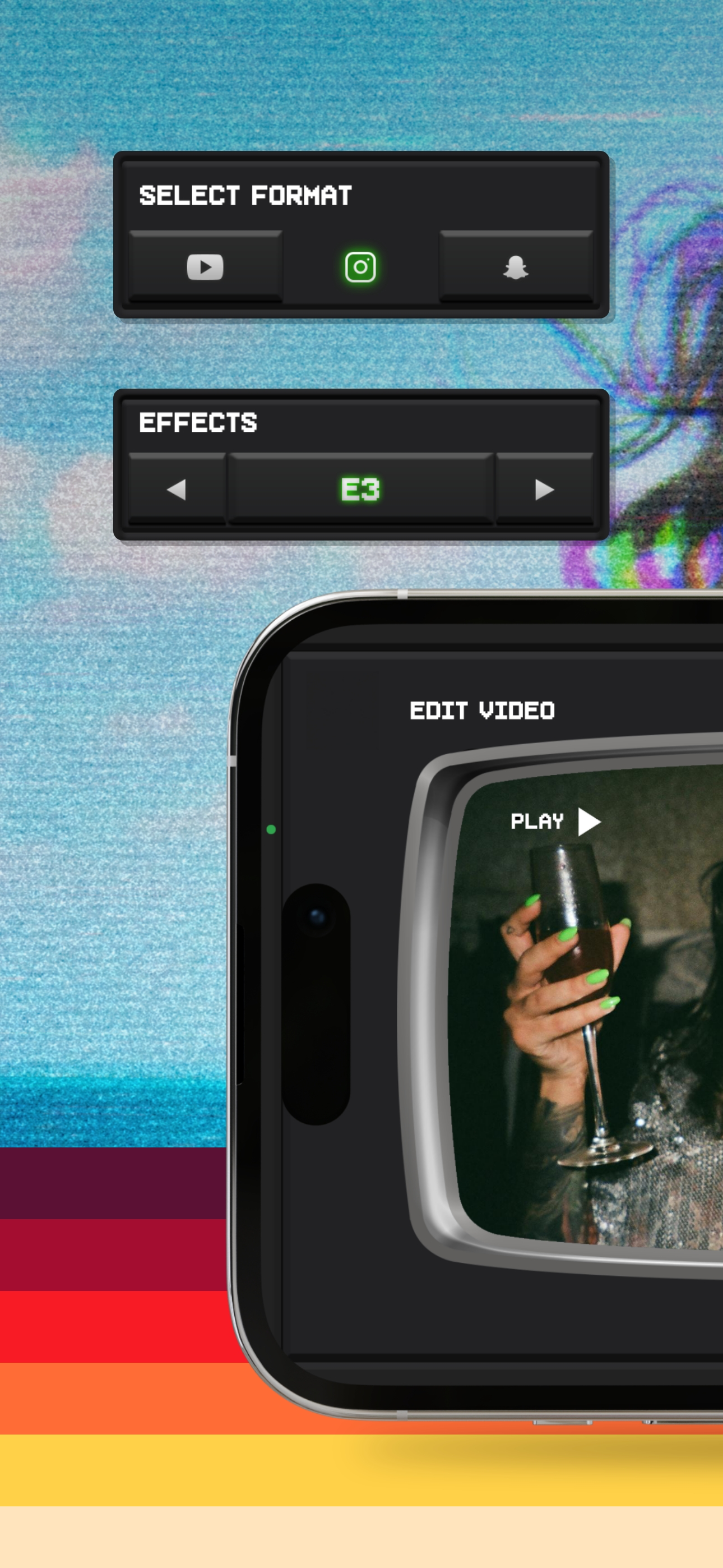 90s Retro And Cam Recorder App