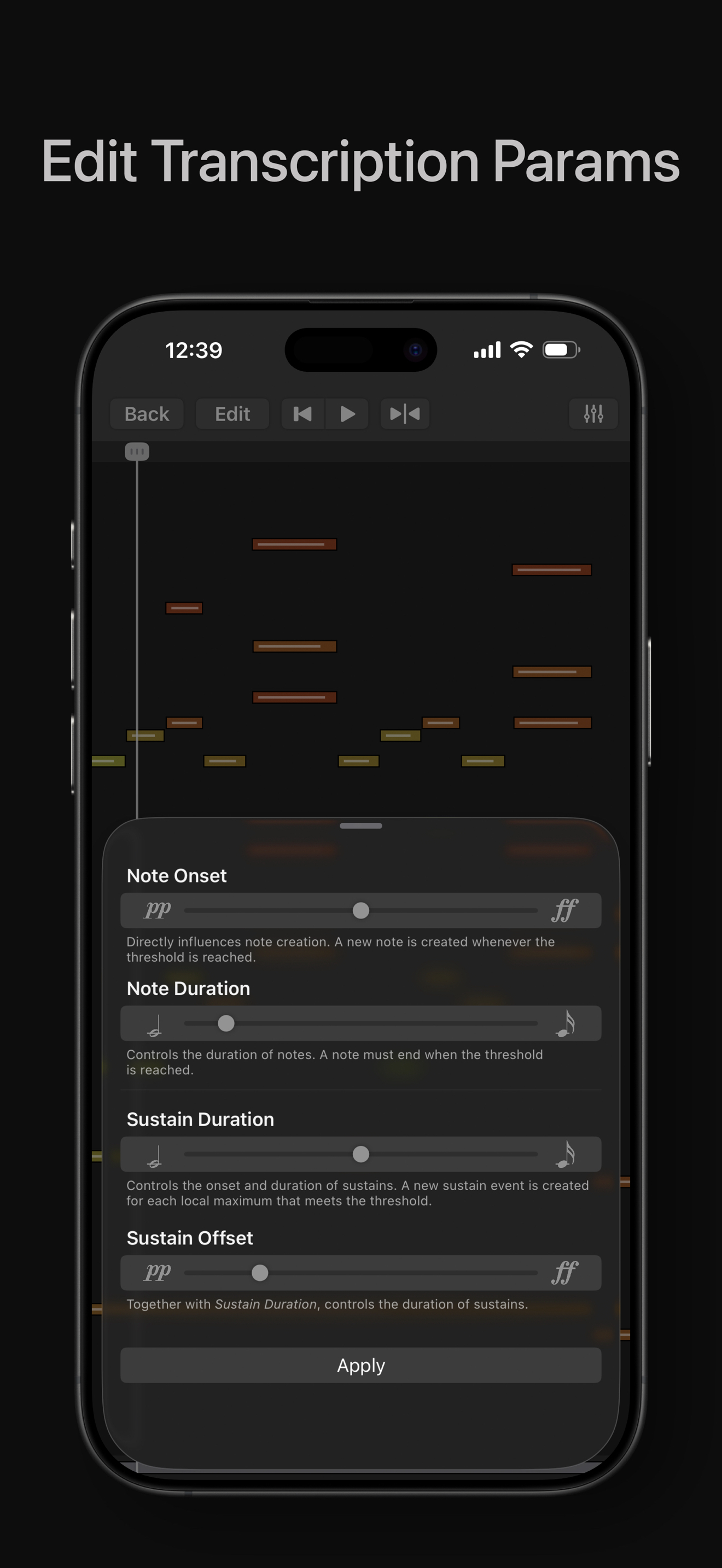 Piano Transcriptionist screenshot 4