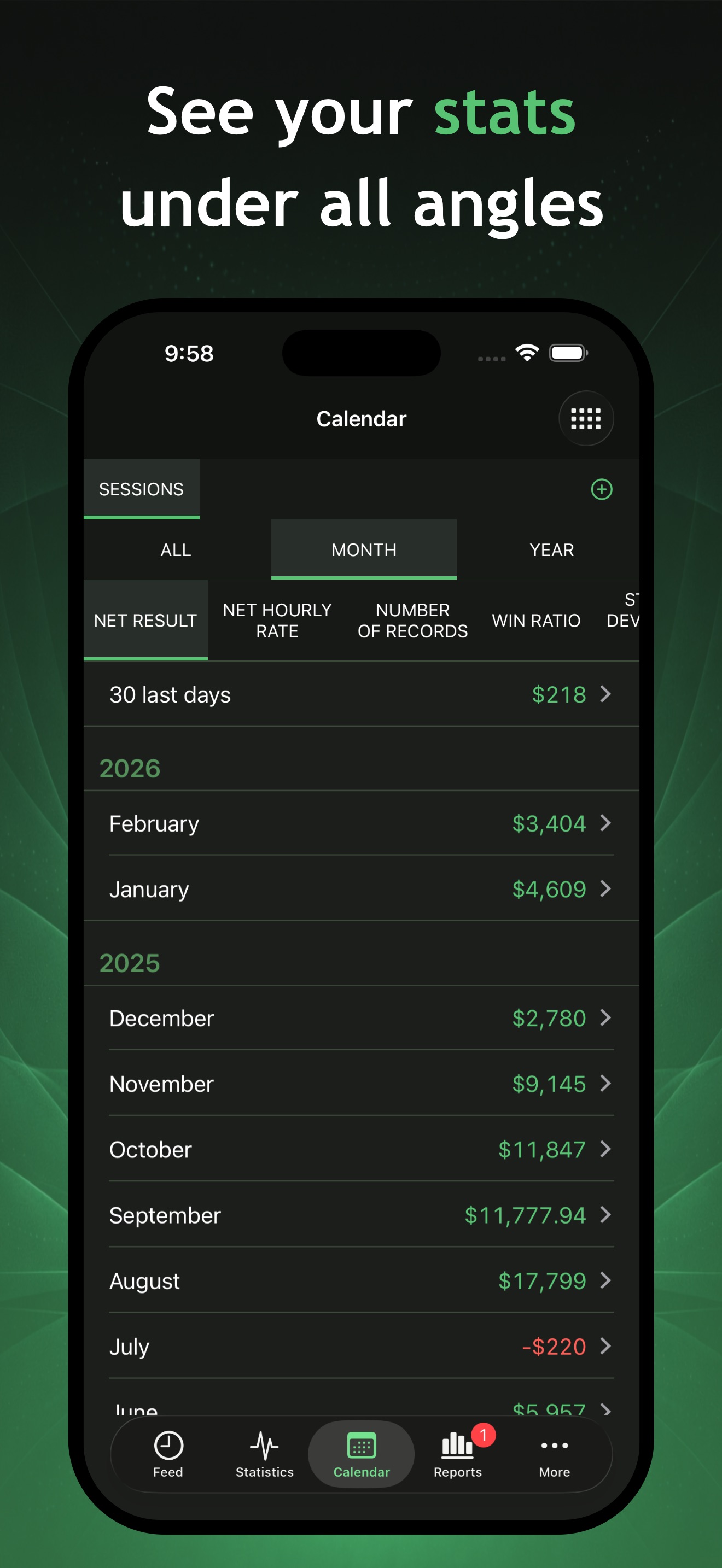 Poker Analytics 6 - Tracker screenshot 7