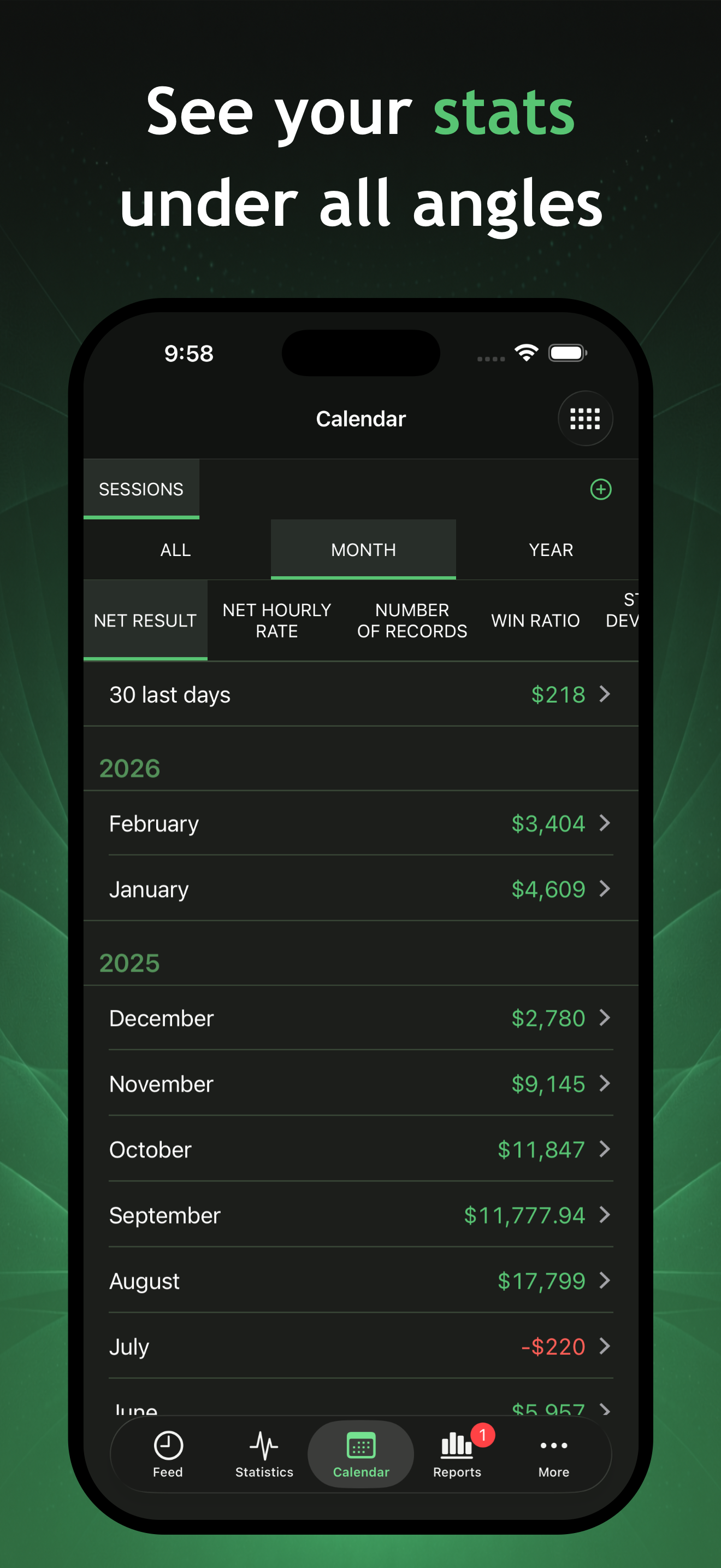 Poker Analytics 6 - Tracker screenshot 7