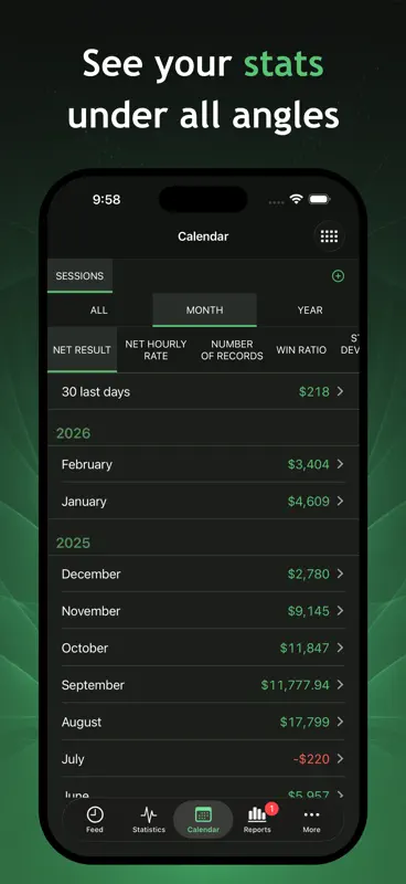 Poker Analytics 7 - Tracker screenshot 7 of 9