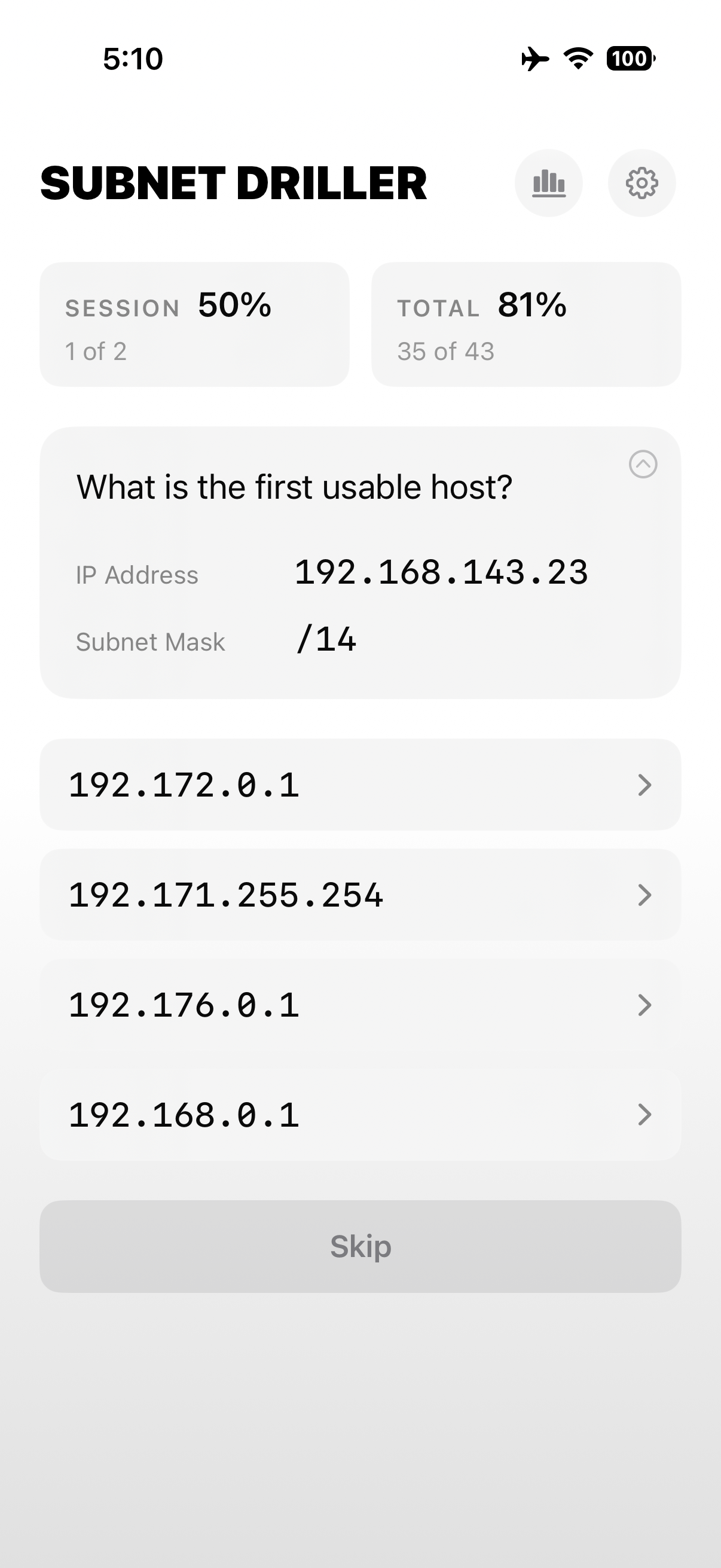 Subnet Driller