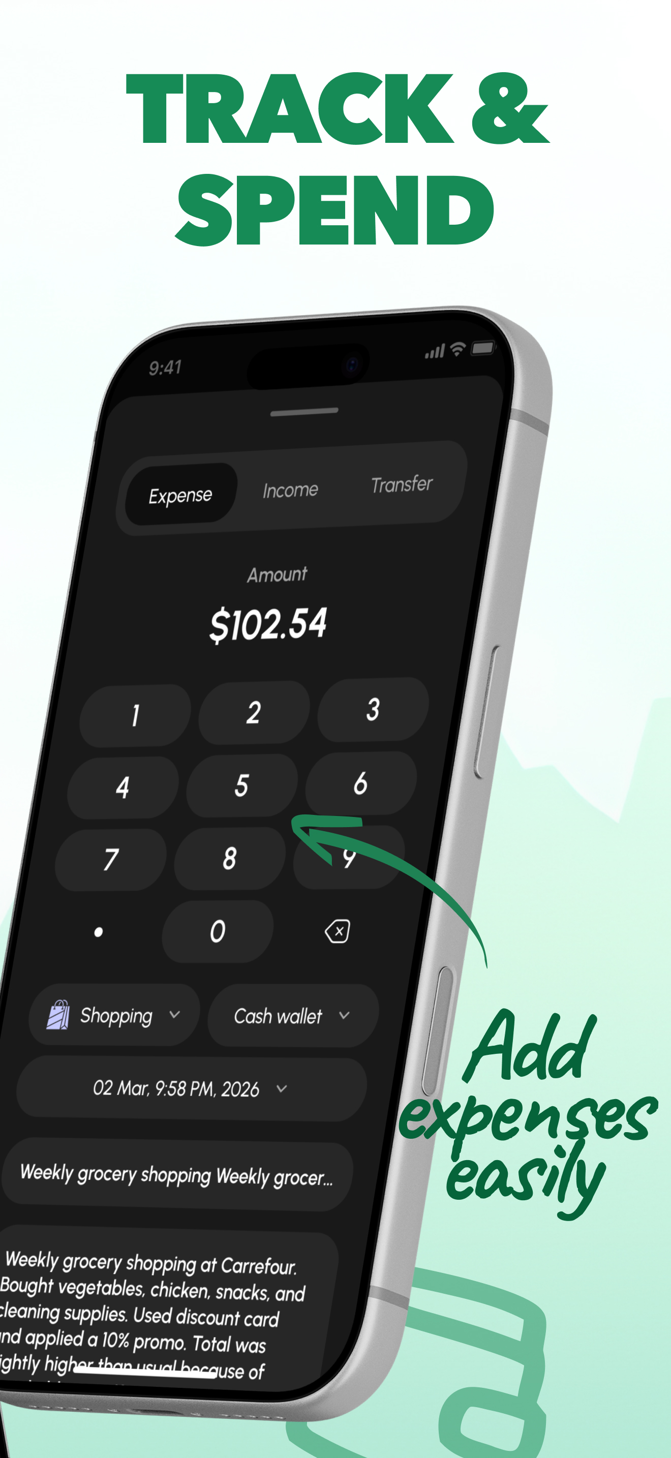 Finro Budget & Expense Tracker screenshot 2