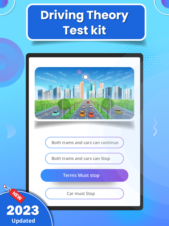 Driving Theory Test Kit 2026 ! iPad screenshot 2 - Education app