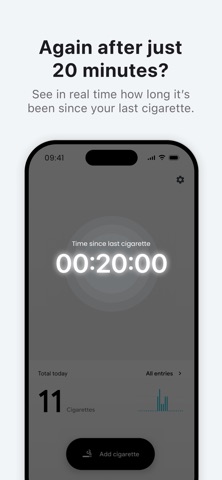 CigAware: Smoking Tracker Screenshot 2 of 5
