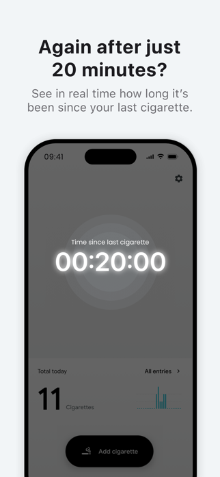 CigAware: Smoking Tracker Screenshot 2 of 5