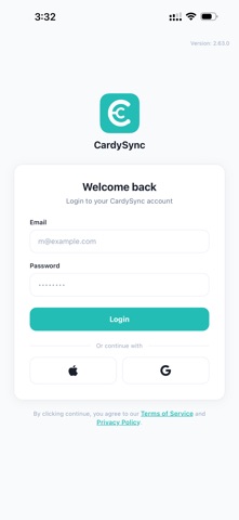 CardySync screenshot