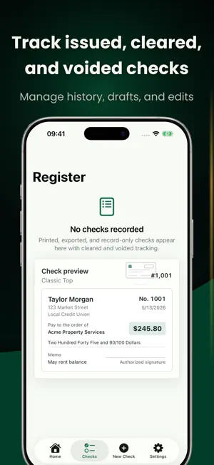 Check Writer - CheckIt screenshot 4