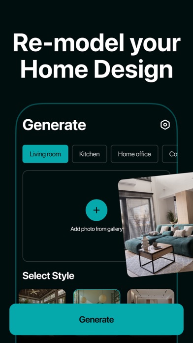 Remodel : AI Interior Design Screenshot