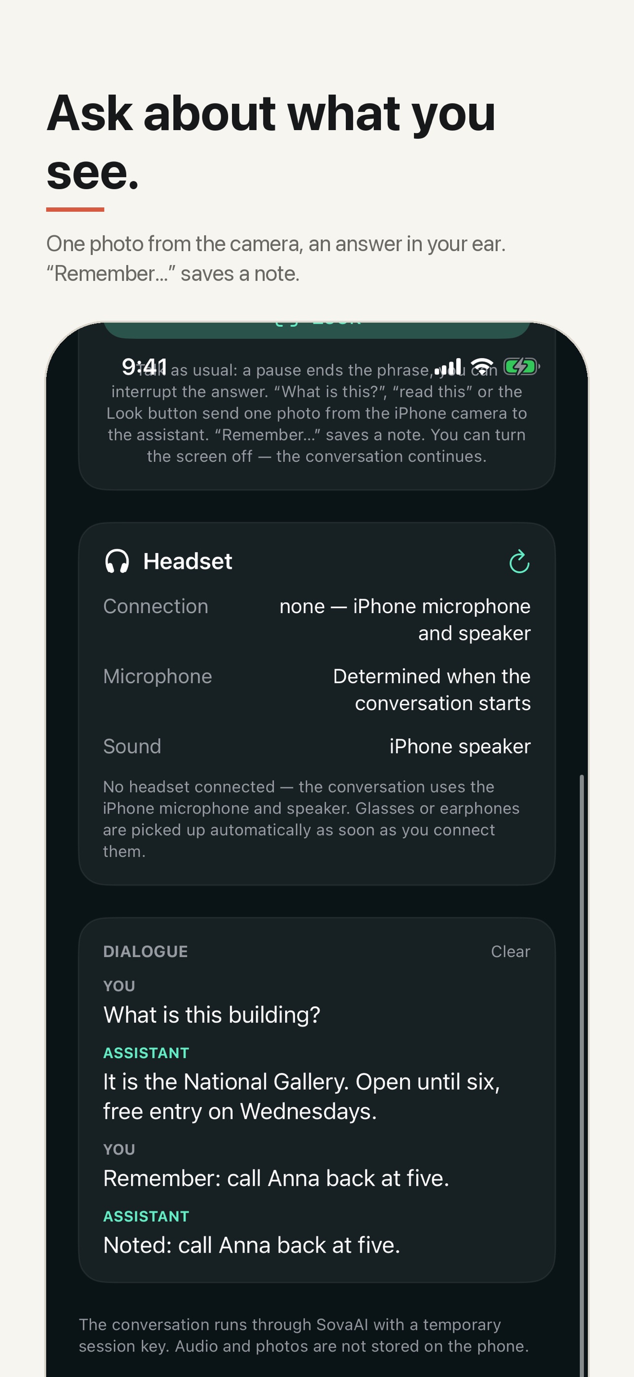 Screenshot 2 of Voice Assistant AI: Sova