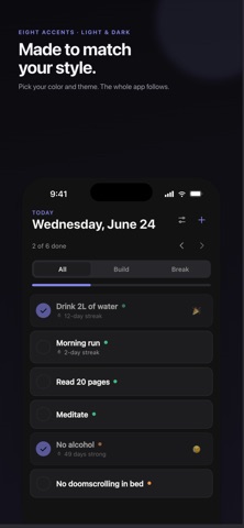 reHabits screenshot