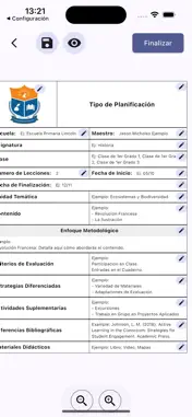 Lesson Plan Maker screenshot 1
