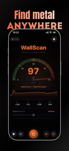 Stud Finder Sensor - Wall Scan iPhone screenshot