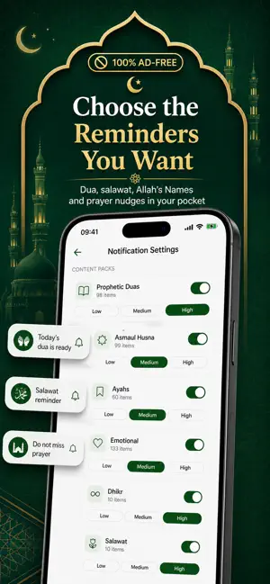 Quran Prayer Times Pro Dua screenshot 4