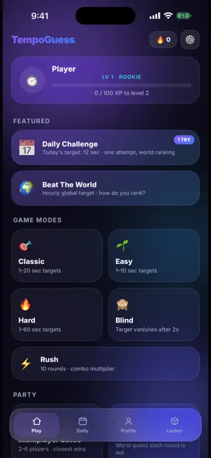 TempoGuess screenshot 2