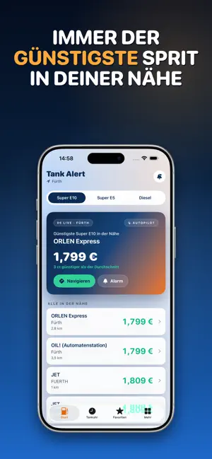 Tank Alert: Günstig tanken screenshot 1