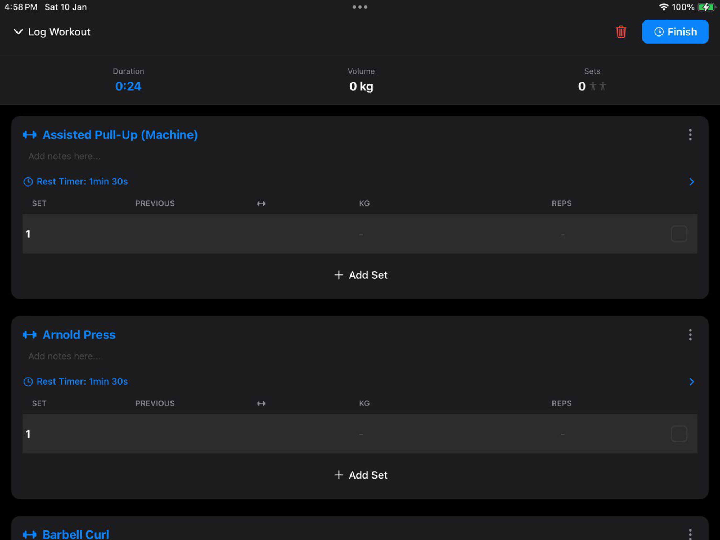 MyLifts - Gym Workout Tracker