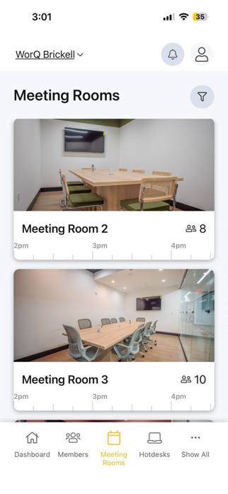 WorQ Workplace Screenshot 2 of 4