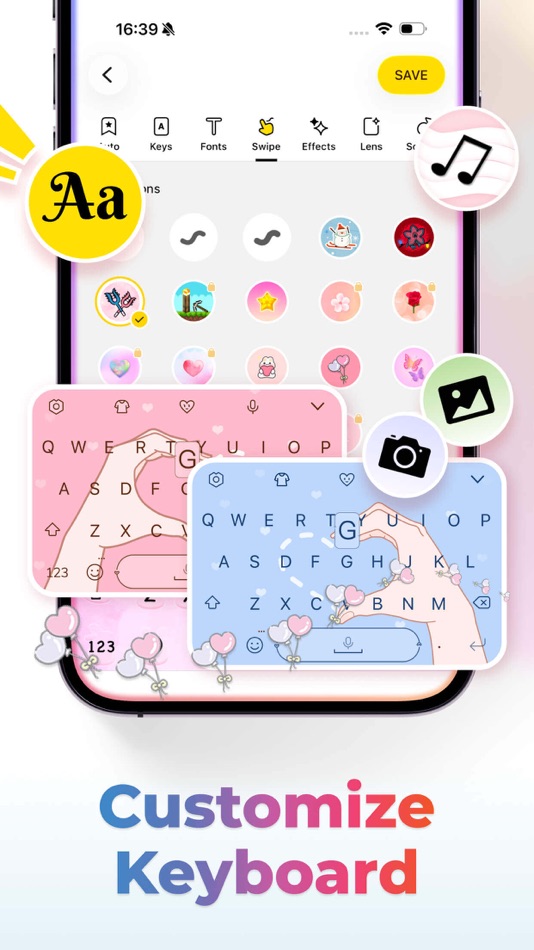 #1. Facemoji AI Emoji Keyboard (iOS) 게시자: NEXILEAP PRIVATE LIMITED