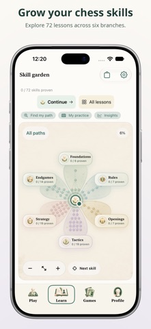 Pawnpetal Chess: Play & Learn screenshot