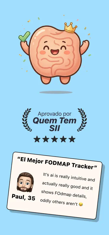 Diário Alimentar FODMAP screenshot 7 of 7