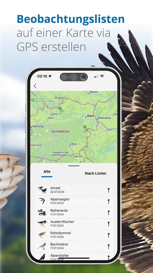 #8. Vögel in Österreich (iOS) 由: Sunbird Images OHG