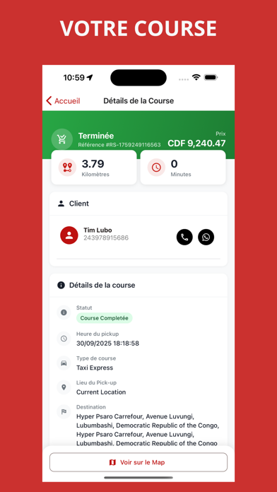 Raka Driver iPhone screenshot 3 - Travel app