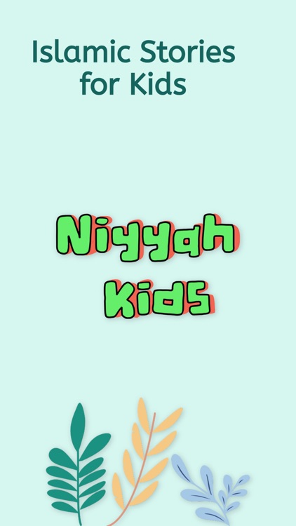 Niyyah Kids: Islamic Books