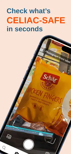 Celiapp: Gluten Free Scanner screenshot 1