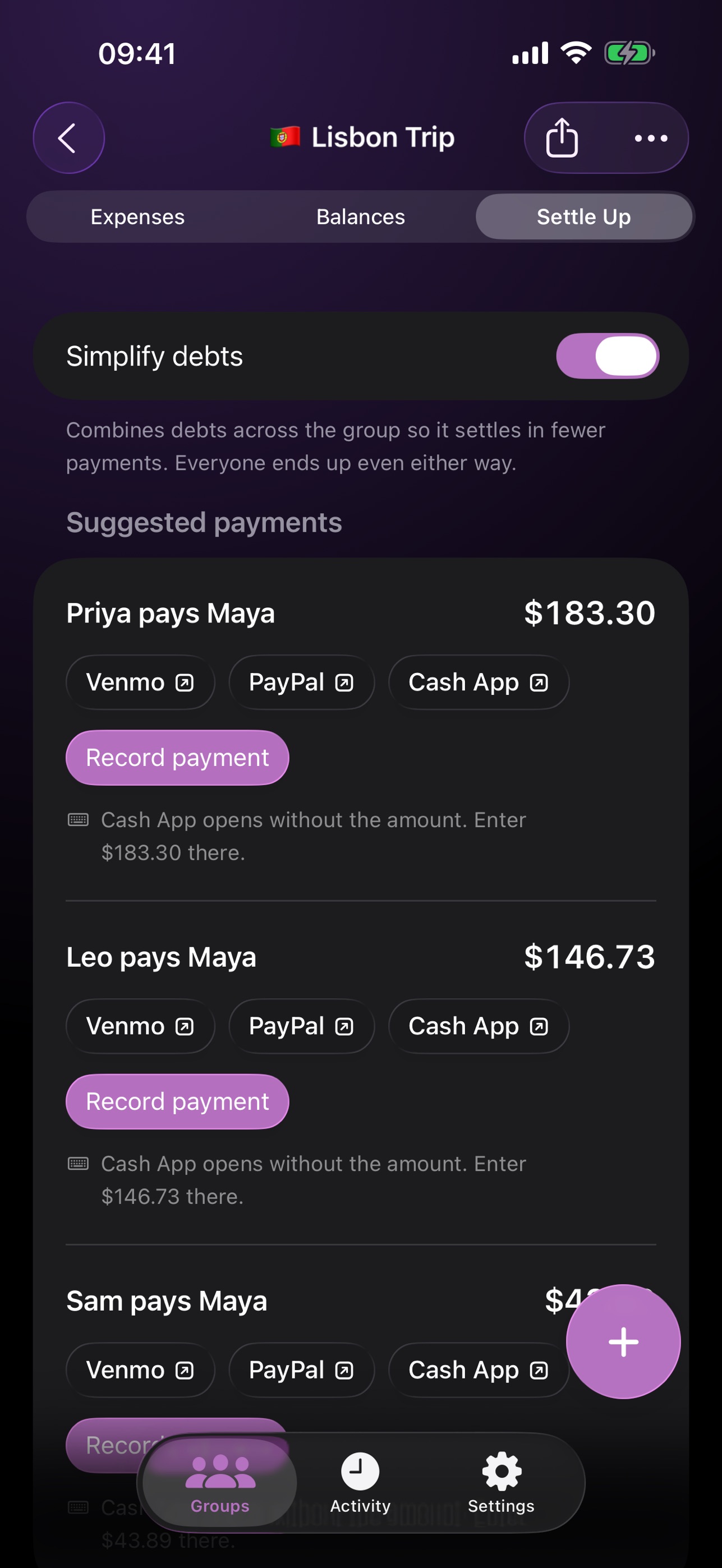 Screenshot 7 of All Square: Split Expenses