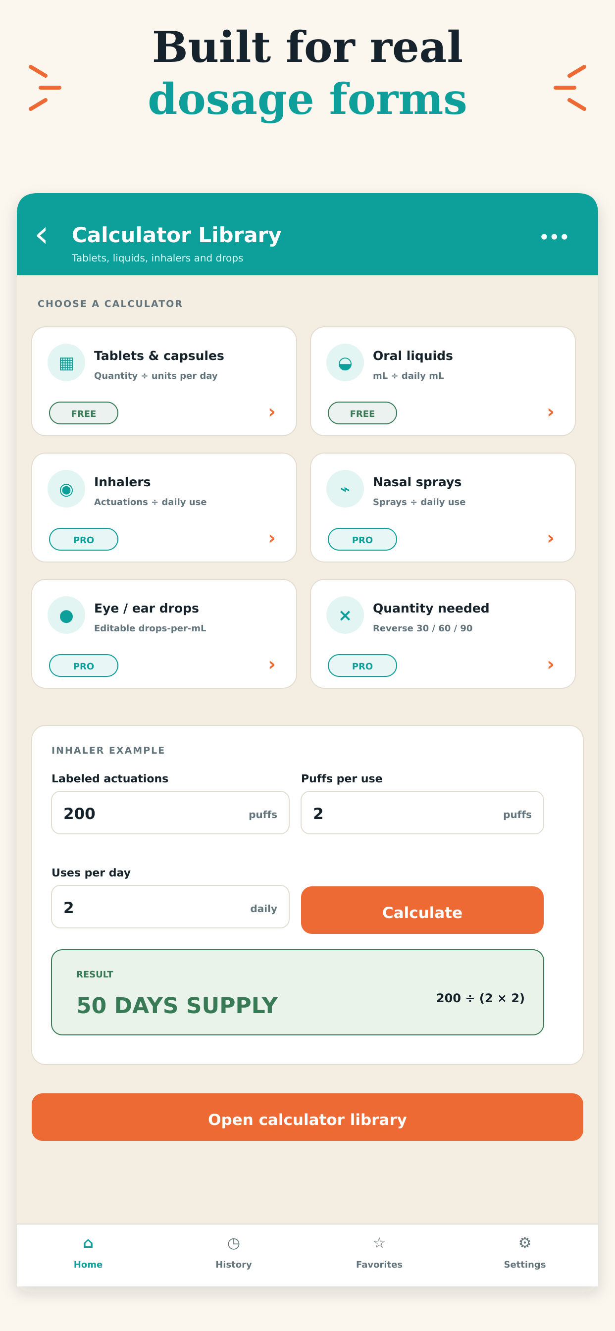 Prescription Refill Calculator screenshot 4