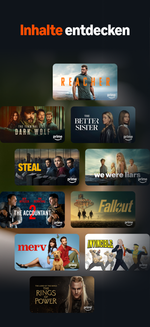 Amazon Fire TV スクリーンショット