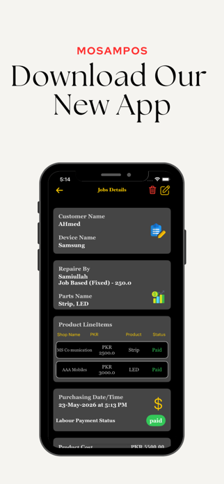 MosamPOS Screenshot 3 of 4