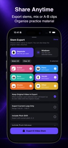 SplitJam:Audio Jam AI Splitter Screenshot 7 of 7