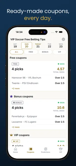 VIP Soccer Betting Tips screenshot 4