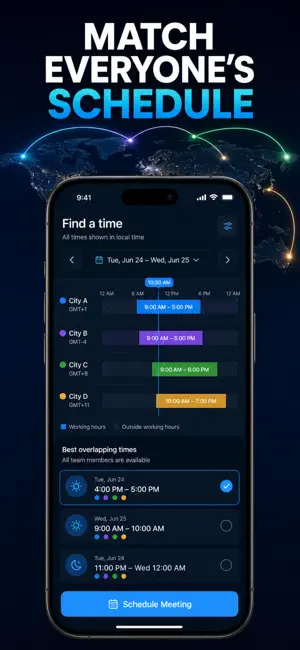 World Clock & Time Zones screenshot 4
