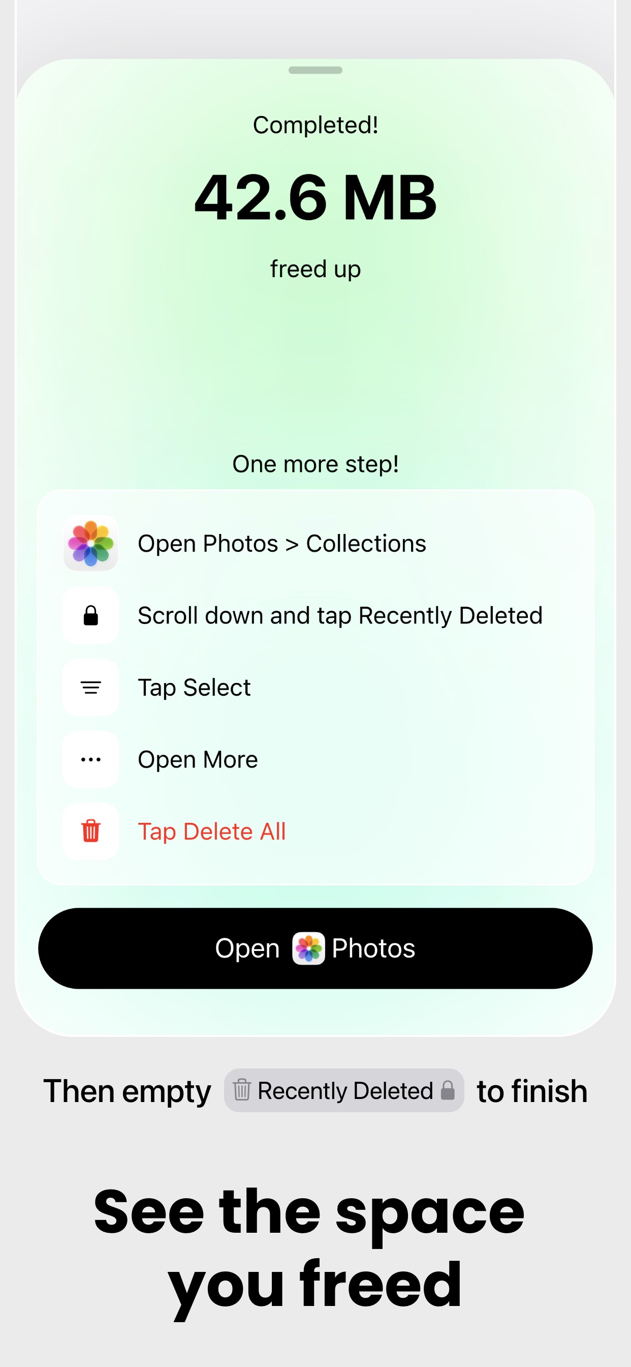 Screenshot 2 of ClearDeck: Photo Cleaner