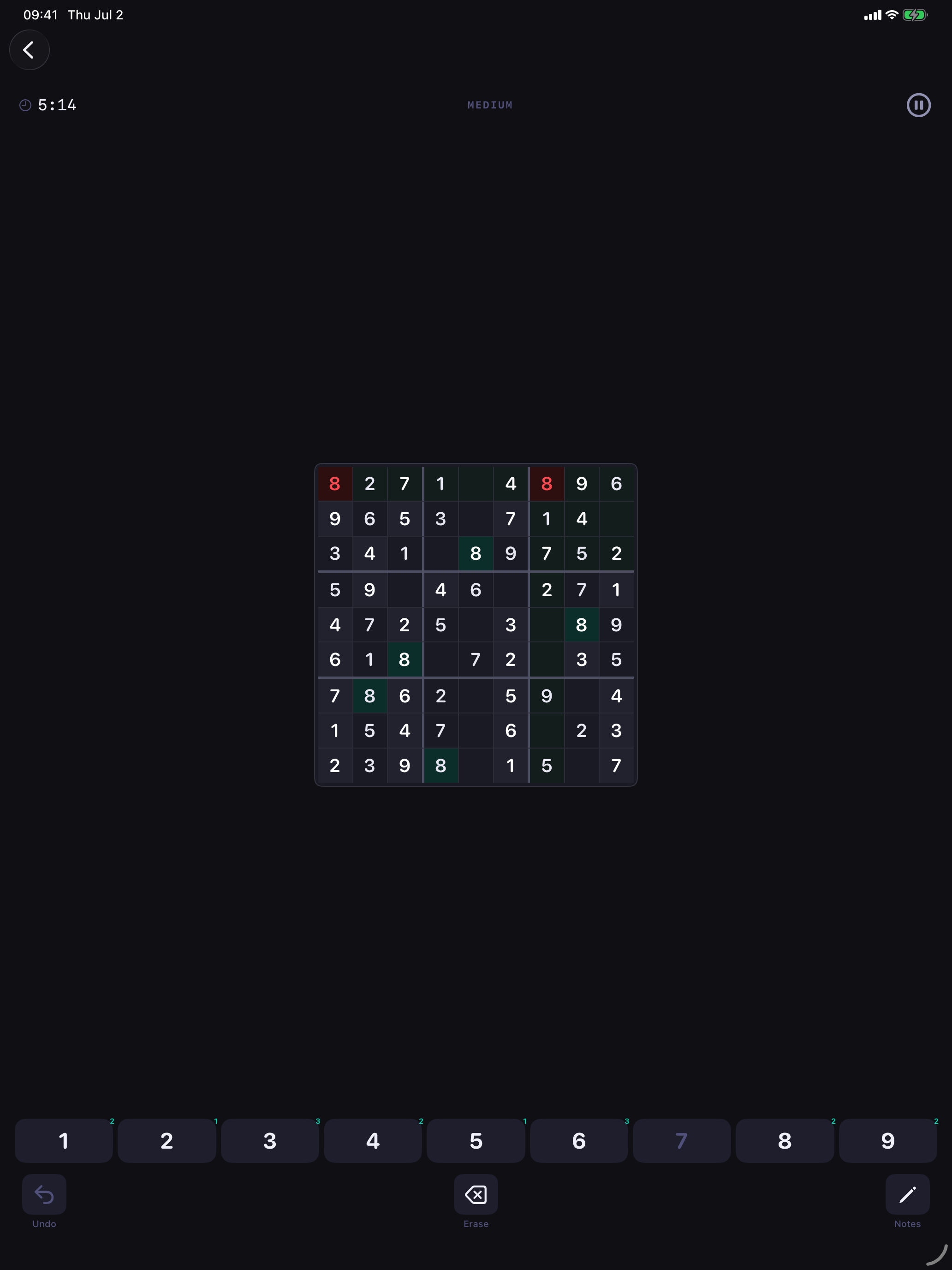 Sudoku Clarity: Logic Puzzle screenshot 8
