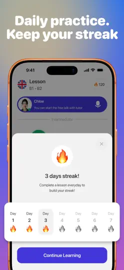 BetterSpeak: AI Dil Öğretmeni iPhone Ekran Görüntüsü 6