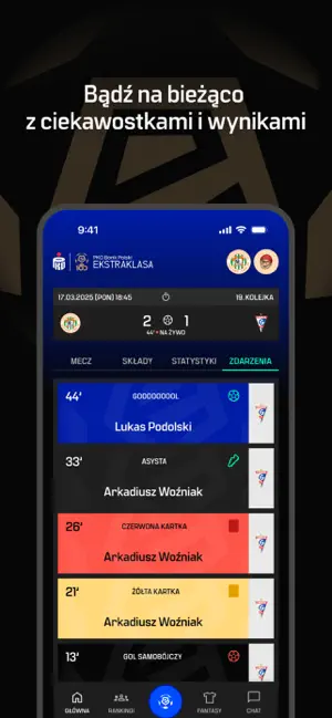 Ekstraklasa iPhone screenshot 5